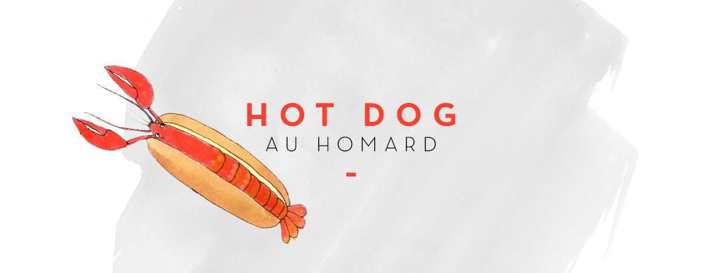 Hot dog au homard