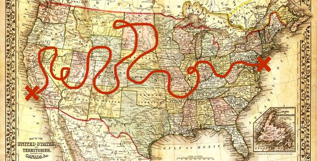 La traversée de l'Amérique en solitaire