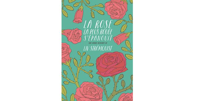 La rose la plus rouge s'épanouit