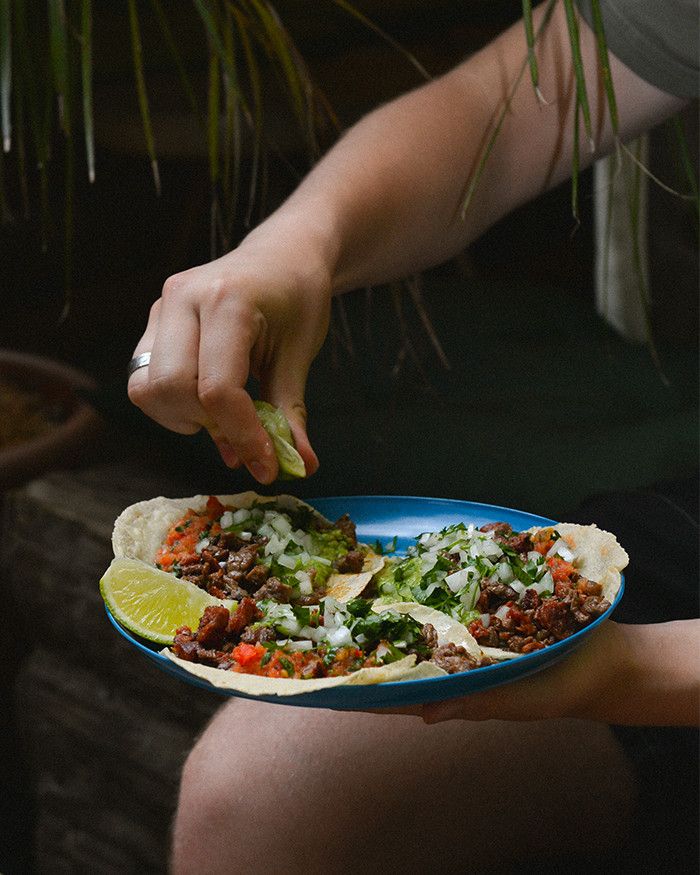 Des tacos sous les palmiers