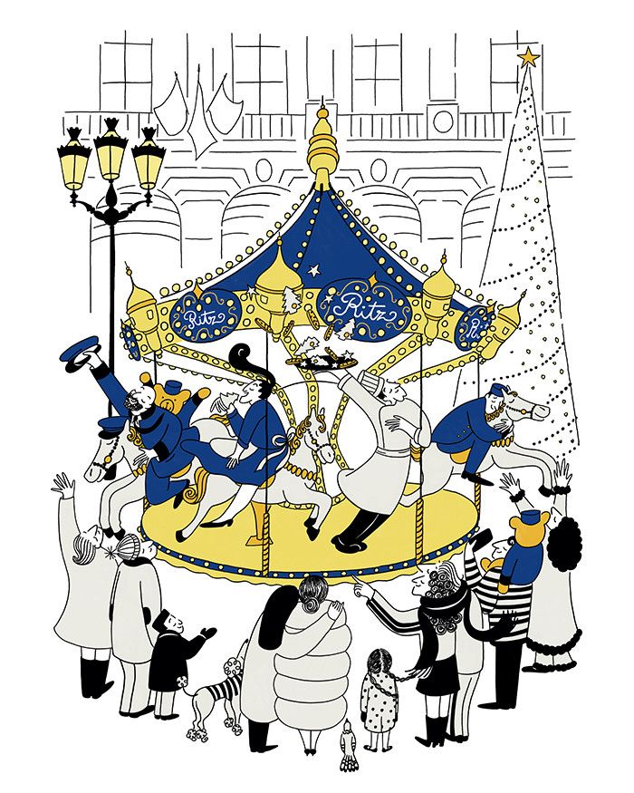 Le Ritz Paris illumine la place Vendôme