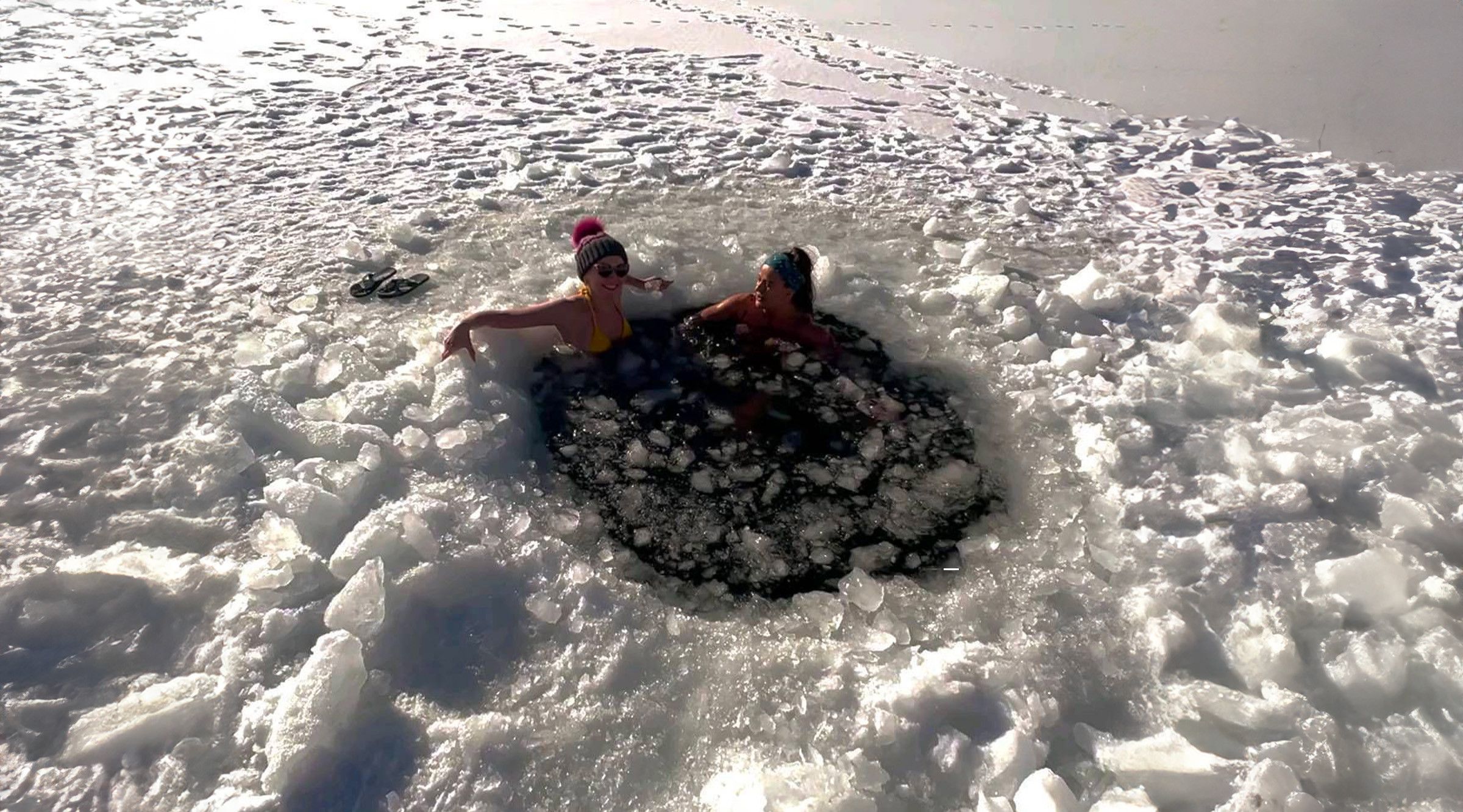 L'effet lac glacé