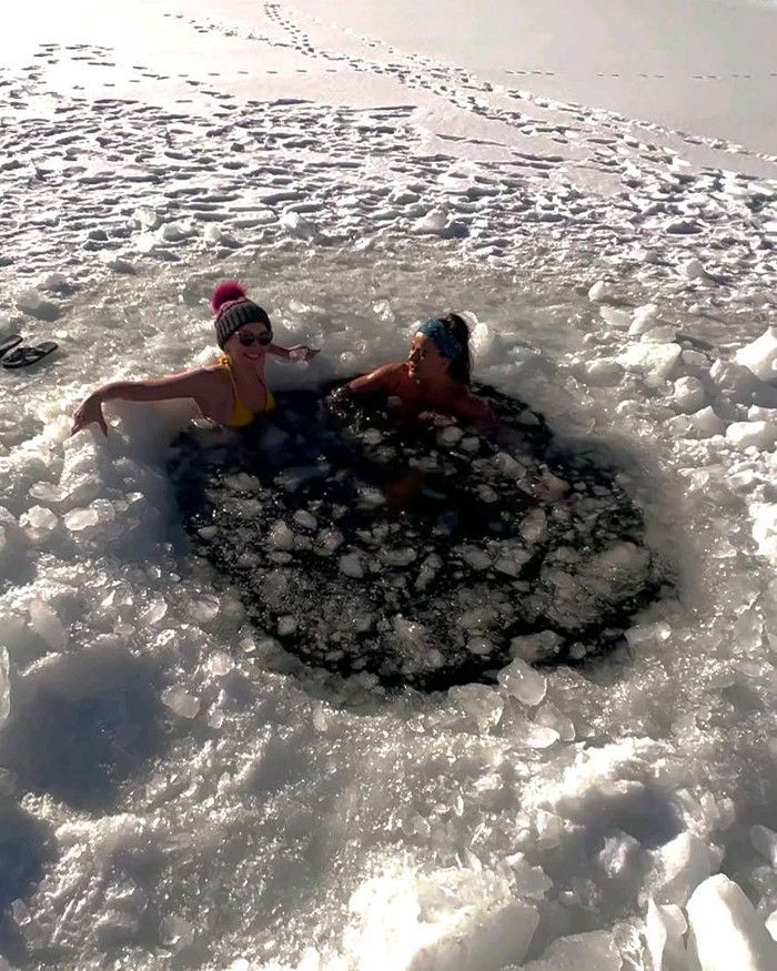 L'effet lac glacé