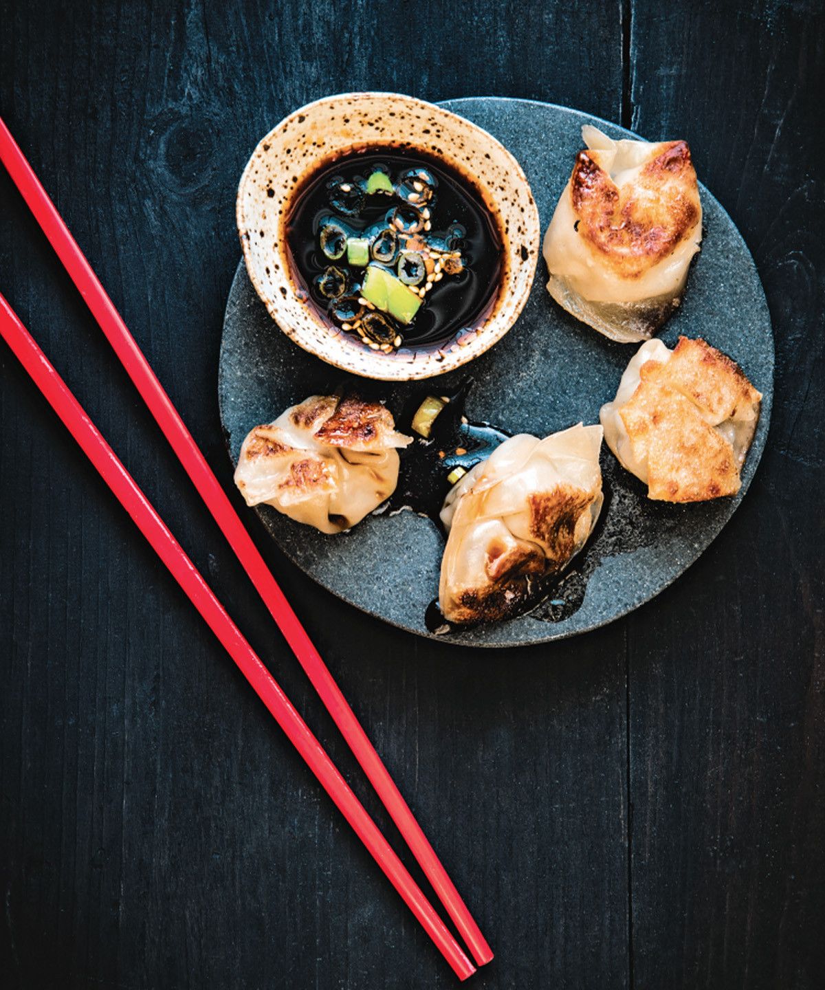 Les raviolis de la lune du livre de recettes de Netflix
