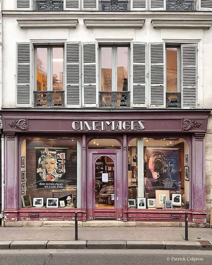 La boutique en haut de l'affiche