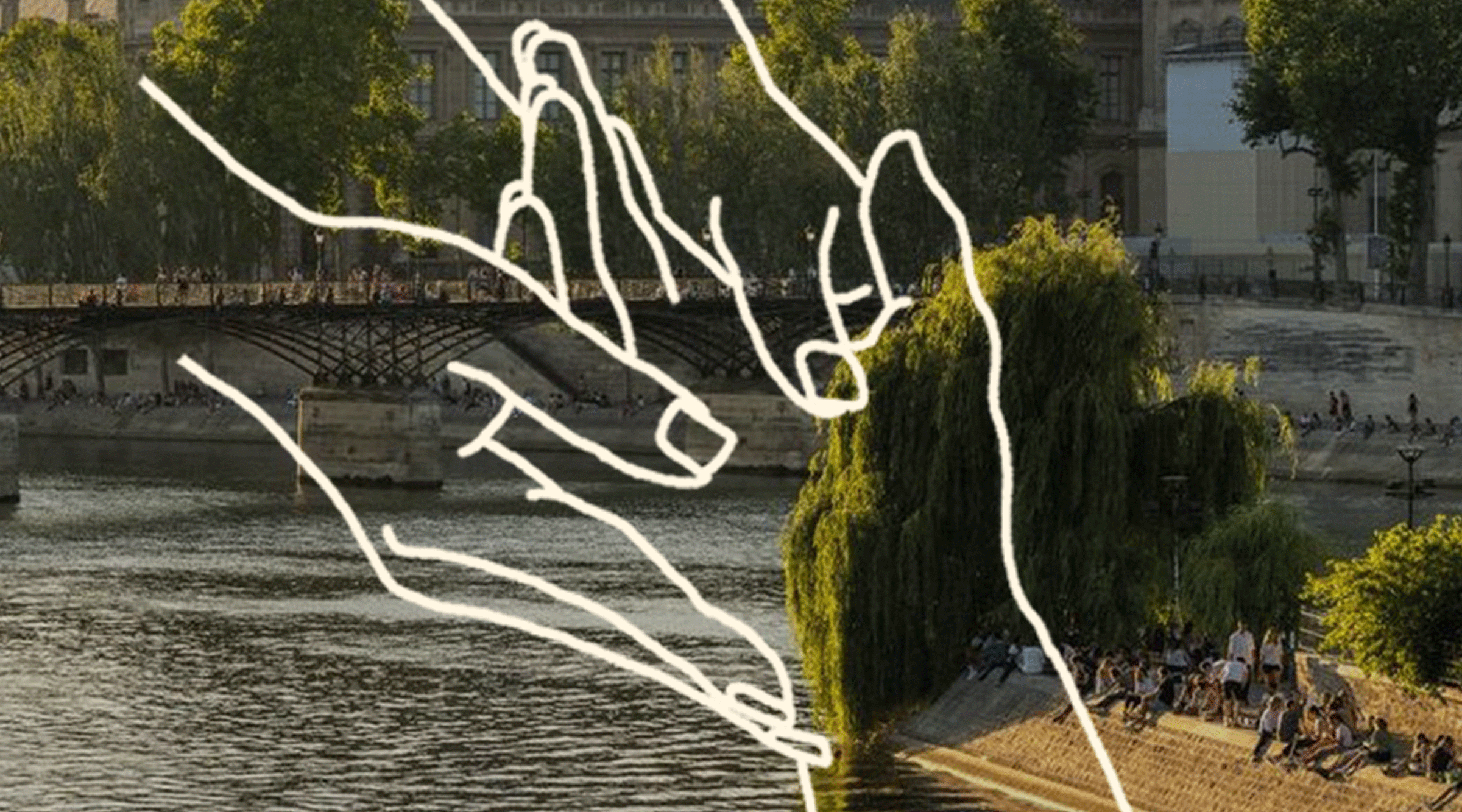 Manucure et massage avec vue