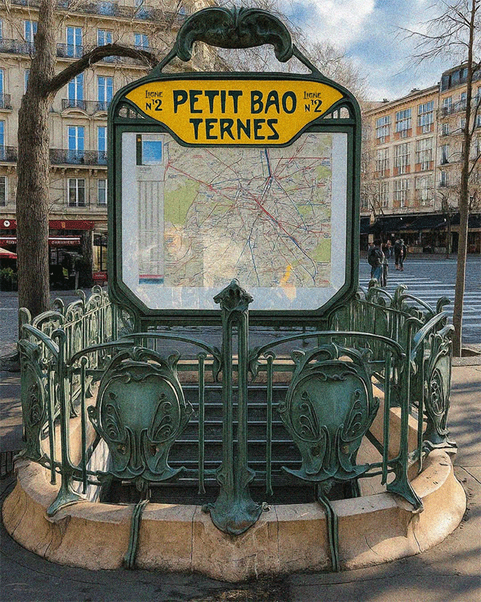 Premier service : Petit Bao Ternes