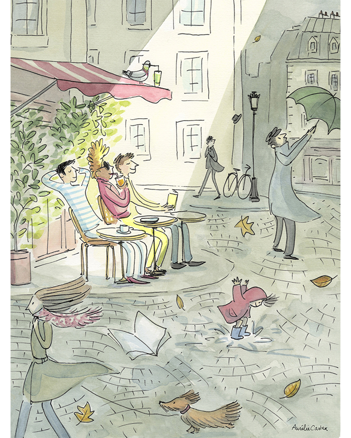 Le resto de l'éclaircie