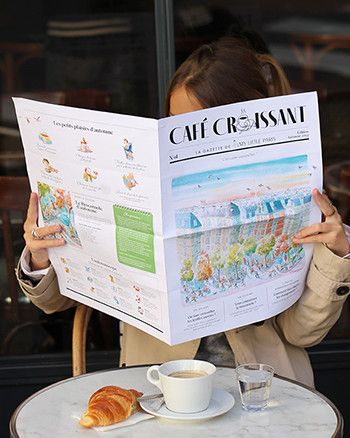 Où trouver notre gazette Café Croissant ?
