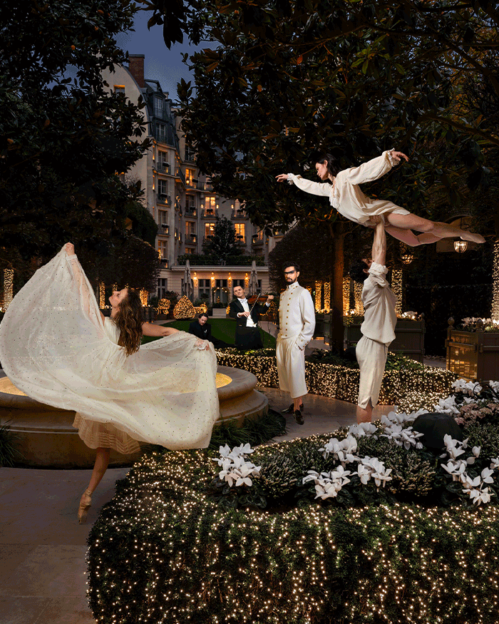 Opéra dans un jardin 5 étoiles