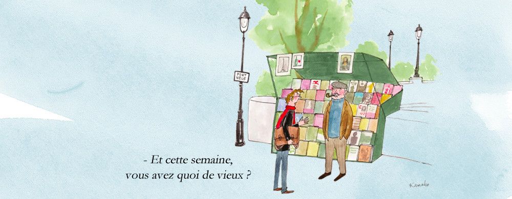 Lucille, la meilleure bouquiniste de Paris