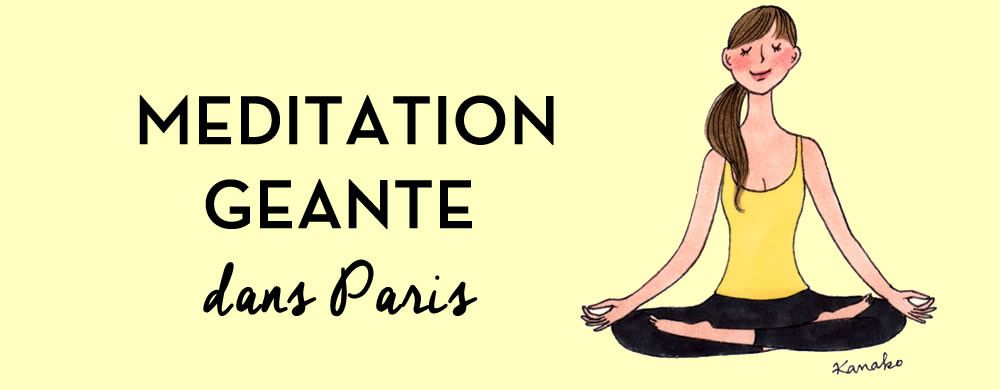 Méditation géante dans Paris