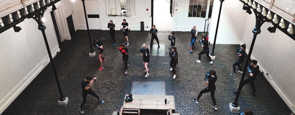 Cours de boxe sur les toits de Paris