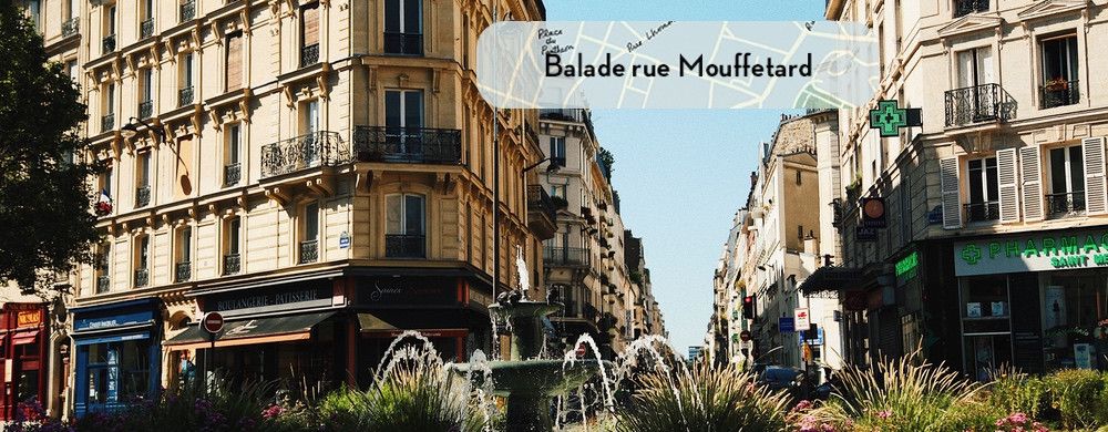 Balade sonore de la rue Mouffetard